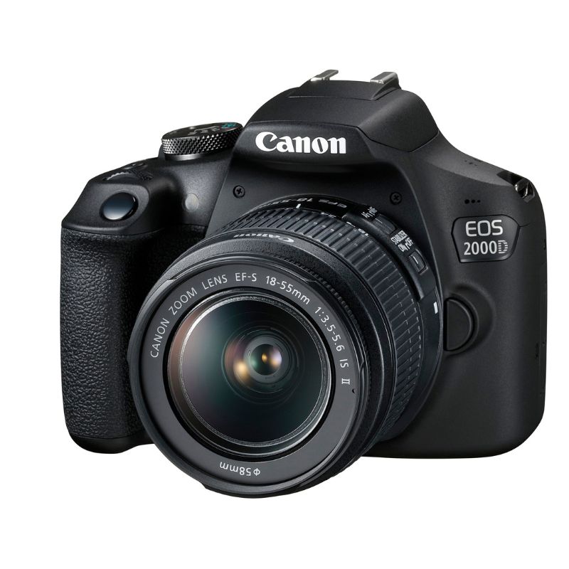 Canon EOS 2000D DSLR Camera with EF-S 18-55mm 