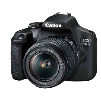 Canon EOS 2000D DSLR Camera with EF-S 18-55mm 